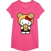 image:imageHello Kitty Teddy Bear Dress Up TShirt SmallPink Heather
