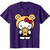 image:imageHello Kitty Teddy Bear Dress Up TShirt SmallPurple