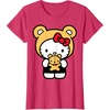 image:imageHello Kitty Teddy Bear Dress Up TShirt SmallRed Heather