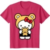 image:imageHello Kitty Teddy Bear Dress Up TShirt SmallRed Heather
