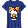 image:imageHello Kitty Teddy Bear Dress Up TShirt SmallRoyal Blue