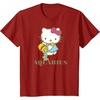 image:imageHello Kitty Zodiac Aquarius TShirtCranberry Red