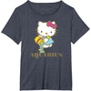 image:imageHello Kitty Zodiac Aquarius TShirtHeather Blue