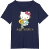 image:imageHello Kitty Zodiac Aquarius TShirtNavy Blue