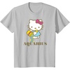 image:imageHello Kitty Zodiac Aquarius TShirtSilver Grey
