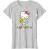 image:imageHello Kitty Zodiac Aquarius TShirtSilver Grey