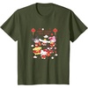 image:imageHello Kitty and Friends Happy Lunar New Year TShirtOlive Green