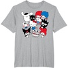 image:imageHello Kitty and Friends Hello Sanrio USA Americana TShirtHeather Grey