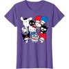 image:imageHello Kitty and Friends Hello Sanrio USA Americana TShirtPurple Heather