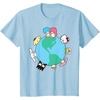 image:imageHello Kitty and Friends Sanrio Earth TShirtBaby Blue