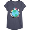 image:imageHello Kitty and Friends Sanrio Earth TShirtHeather Blue