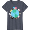 image:imageHello Kitty and Friends Sanrio Earth TShirtHeather Blue