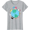 image:imageHello Kitty and Friends Sanrio Earth TShirtHeather Grey