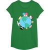 image:imageHello Kitty and Friends Sanrio Earth TShirtKelly Green