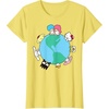 image:imageHello Kitty and Friends Sanrio Earth TShirtLemon Yellow