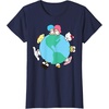 image:imageHello Kitty and Friends Sanrio Earth TShirtNavy Blue