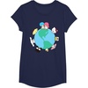 image:imageHello Kitty and Friends Sanrio Earth TShirtNavy Blue