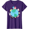 image:imageHello Kitty and Friends Sanrio Earth TShirtPurple