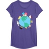 image:imageHello Kitty and Friends Sanrio Earth TShirtPurple Heather