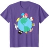 image:imageHello Kitty and Friends Sanrio Earth TShirtPurple Heather