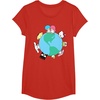 image:imageHello Kitty and Friends Sanrio Earth TShirtRed