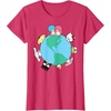 image:imageHello Kitty and Friends Sanrio Earth TShirtRed Heather