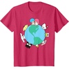 image:imageHello Kitty and Friends Sanrio Earth TShirtRed Heather