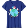 image:imageHello Kitty and Friends Sanrio Earth TShirtRoyal Blue