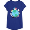 image:imageHello Kitty and Friends Sanrio Earth TShirtRoyal Blue