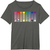 image:imageHello Kitty and Friends Sanrio Rainbow TShirtAsphalt Grey