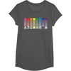 image:imageHello Kitty and Friends Sanrio Rainbow TShirtAsphalt Grey