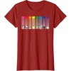 image:imageHello Kitty and Friends Sanrio Rainbow TShirtCranberry Red