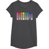 image:imageHello Kitty and Friends Sanrio Rainbow TShirtDark Heather Grey