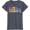 image:imageHello Kitty and Friends Sanrio Rainbow TShirtHeather Blue