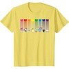 image:imageHello Kitty and Friends Sanrio Rainbow TShirtLemon Yellow