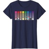 image:imageHello Kitty and Friends Sanrio Rainbow TShirtNavy Blue