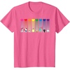 image:imageHello Kitty and Friends Sanrio Rainbow TShirtPink Heather