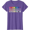 image:imageHello Kitty and Friends Sanrio Rainbow TShirtPurple Heather