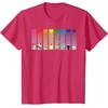 image:imageHello Kitty and Friends Sanrio Rainbow TShirtRed Heather