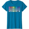 image:imageHello Kitty and Friends Sanrio Rainbow TShirtSapphire Blue