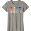 image:imageHello Kitty and Friends Sanrio Rainbow TShirtSlate Grey