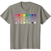 image:imageHello Kitty and Friends Sanrio Rainbow TShirtSlate Grey