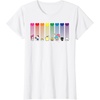 image:imageHello Kitty and Friends Sanrio Rainbow TShirtWhite