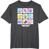 image:imageHello Kitty and Friends Square Icons TShirtDark Heather Grey