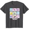 image:imageHello Kitty and Friends Square Icons TShirtDark Heather Grey