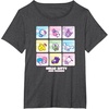 image:imageHello Kitty and Friends Square Icons TShirtDark Heather Grey