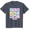 image:imageHello Kitty and Friends Square Icons TShirtHeather Blue
