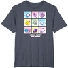 image:imageHello Kitty and Friends Square Icons TShirtHeather Blue