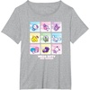 image:imageHello Kitty and Friends Square Icons TShirtHeather Grey