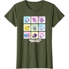 image:imageHello Kitty and Friends Square Icons TShirtOlive Green